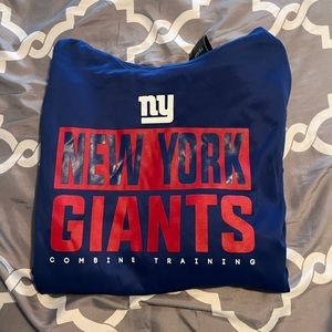 giants combine training hoodie
